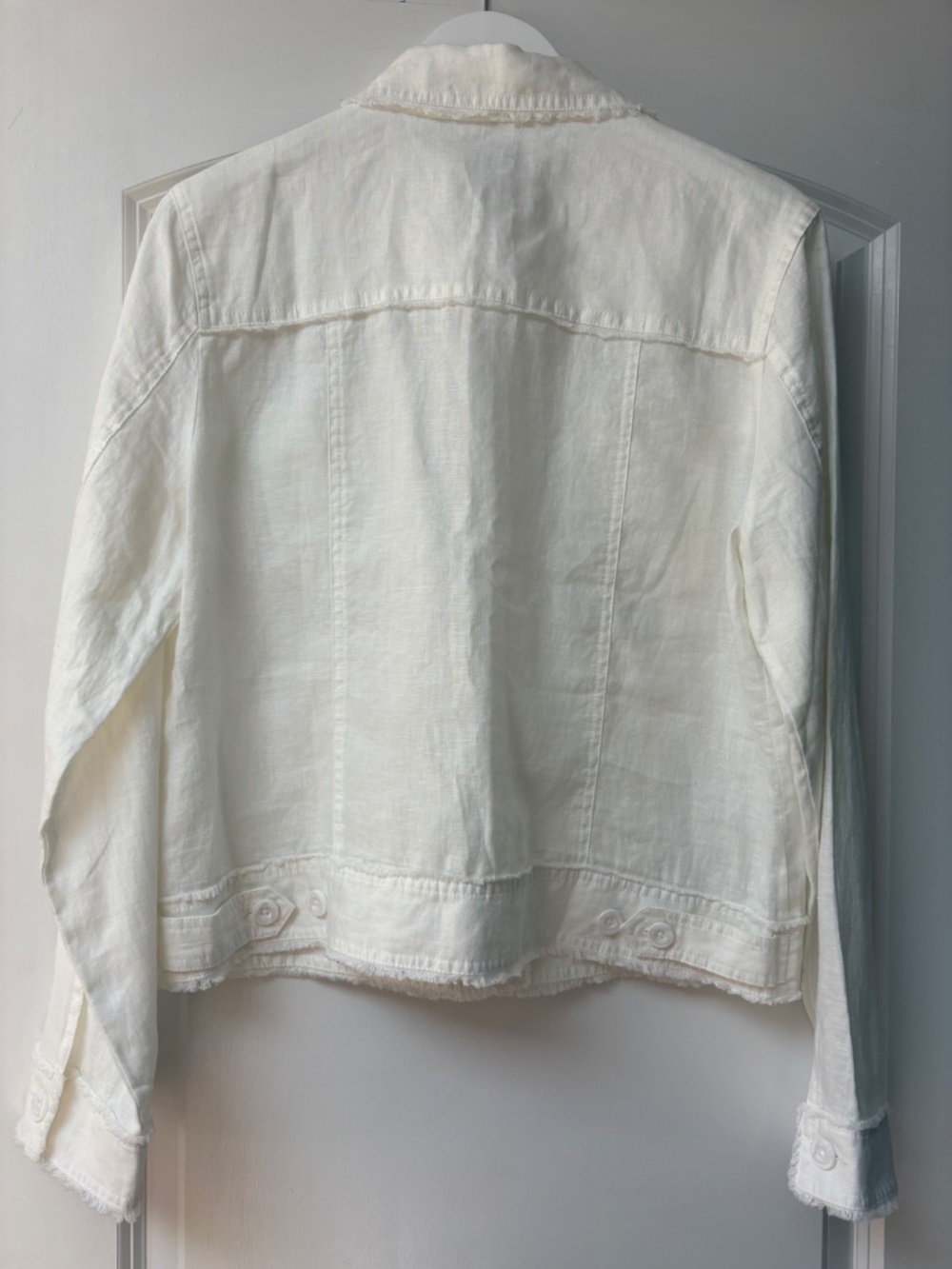 Tommy Bahama Two Palms Linen Raw-Edge Jacket - Picture 2 of 4